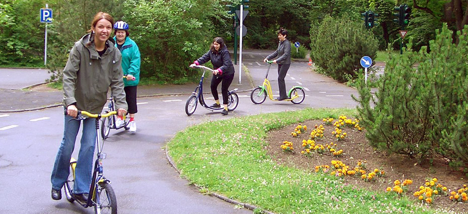 Fahrradfahren lernen für Erwachsener Radfahrschule.de